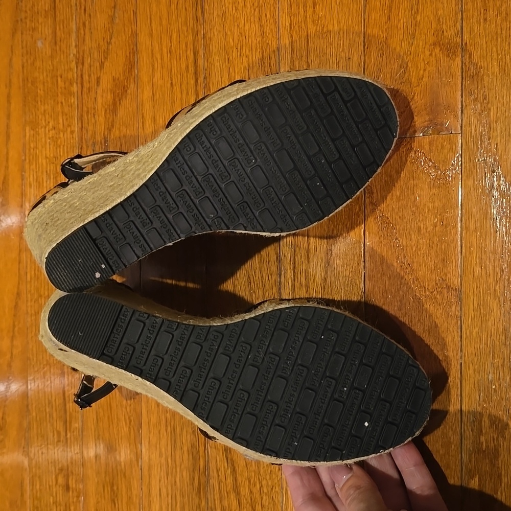 Leopard wedges - Picture 4 of 5